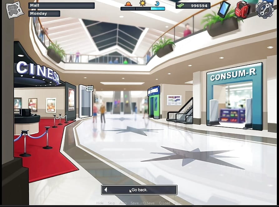 Summertime Saga Gameplay : Intense Massage Scene with the Receptionist.