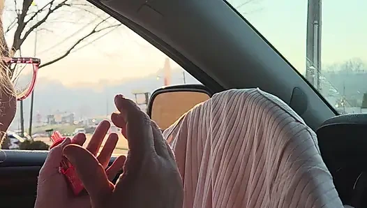 In Public View Shes Flahing Tities for You