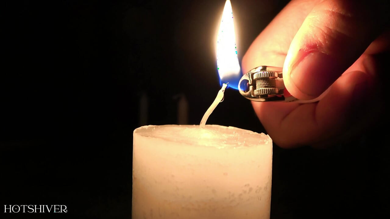 Threesome Sex by Candlelight