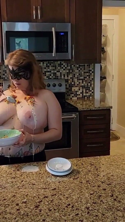 MESSY MESSY Sploshing With Some Fruity Pebbles | Clip 1