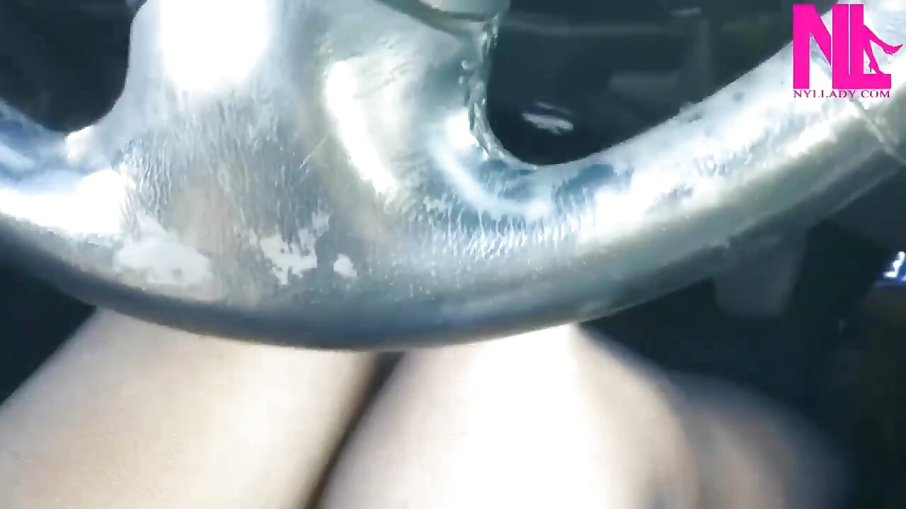 Sensual Driving in Pattent Blue Buffalo Super Sexy Pumps