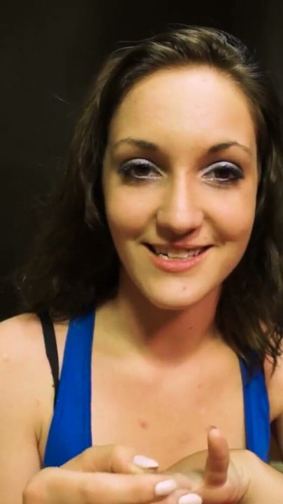 Skinny Brunette Cutie Ryann Sucks And Strokes A Hard Dick To Swallow Cum! | Clip 1