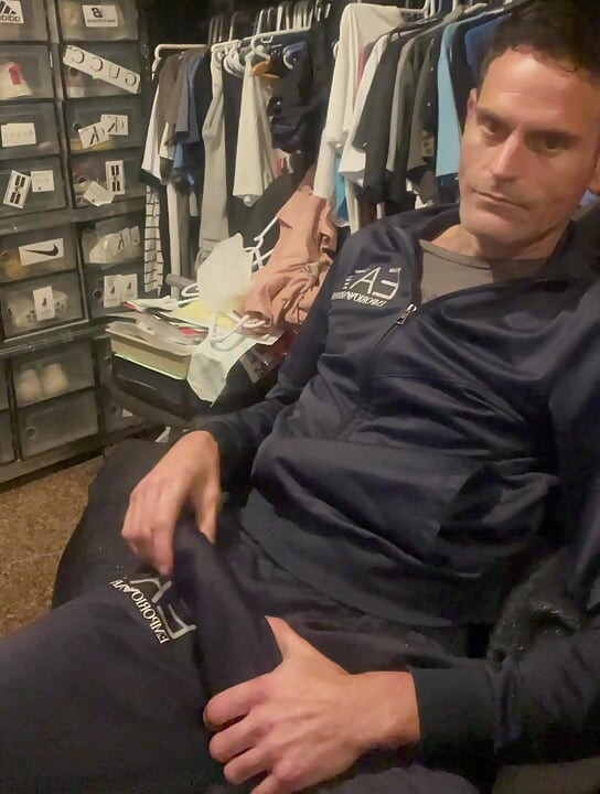 Mike masturbating again