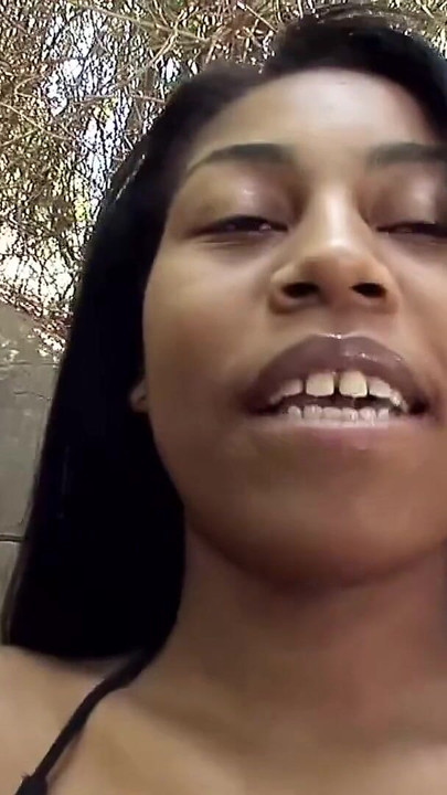 Emotional moment from "Cute 18yr young Ebony Teen Dolce Pickup for Interracial Casting Fuck by White Guy"
