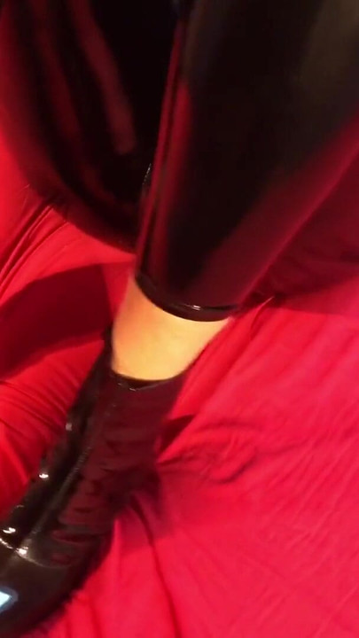 Memorable moment from "Black PVC, Ankle Boots and Vibrators"