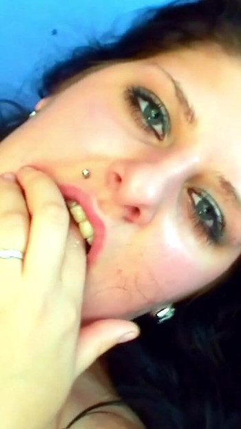 Thrilling moment from "Chubby Curvy Teen with Floppy Tits Has Rough Sex With Small Guy"