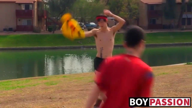 Young gay Jasper Robinson in cum inducing wank off session