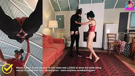 Disziplin durch ballbusting