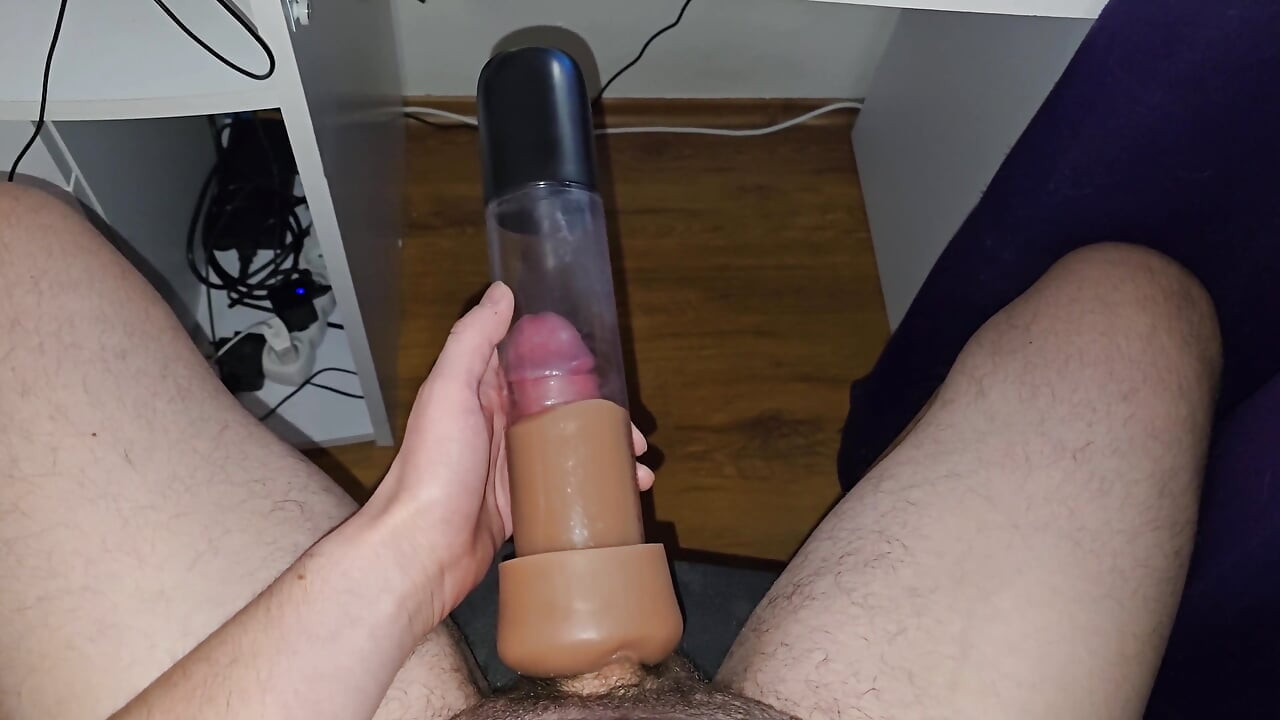 My Dick Vs Vacuum Pump - Watching It Get Bigger