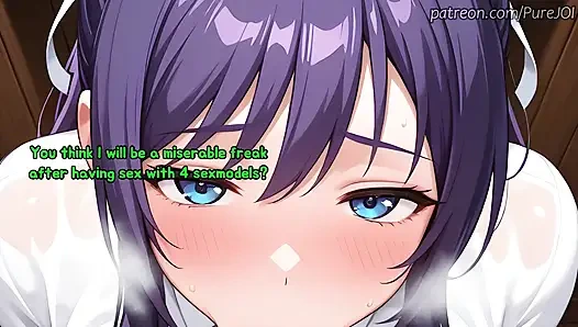 Aksi nakal gadis nakal mankitsu yang dikasih hadiah spesial (sex joi)