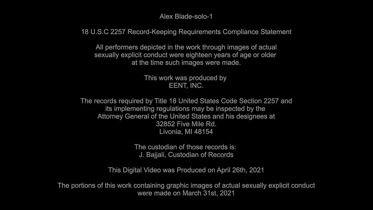 Alex Blade Audition