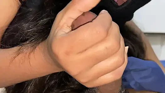 My stepsister Accidently Suck my big cock in Morning Full hindi dirty talk sex