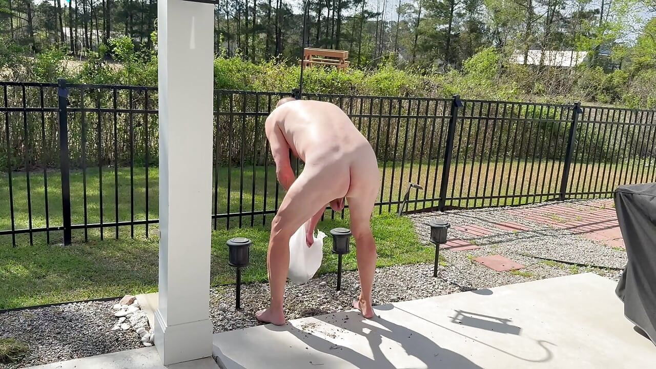 Naked Gardening is Healthy and Fun