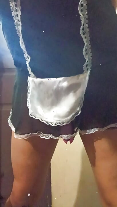 Mexicansk Sissy onanerer med en dragedildo