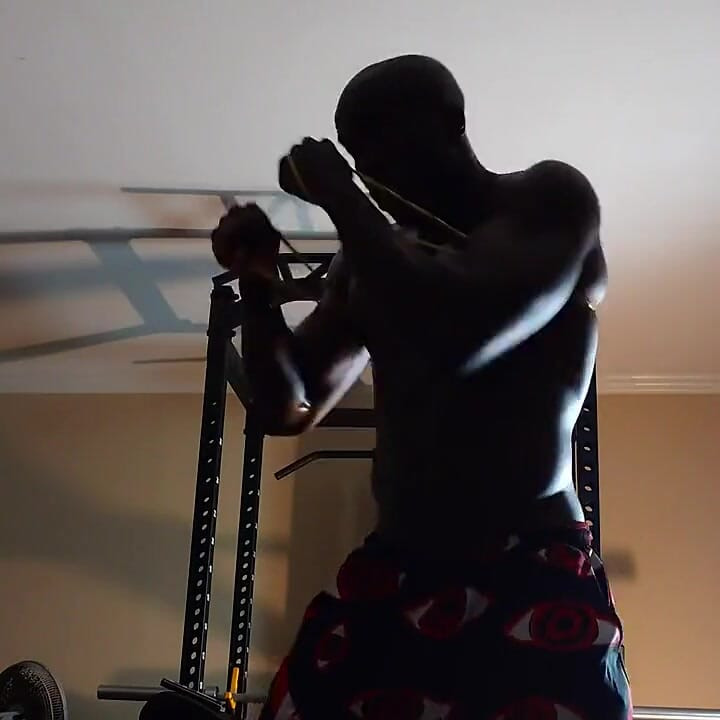 Resistance Band Shadow Boxing Today