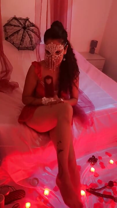 Mistress Angel in Red Room