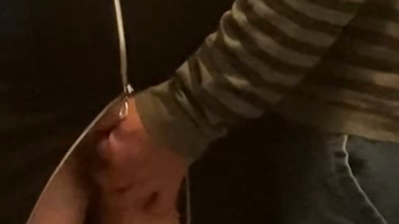 Perv Old Man Fingering Pussy in Subway!