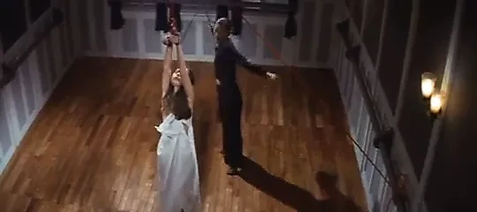 Brutal asian lesbian whipping