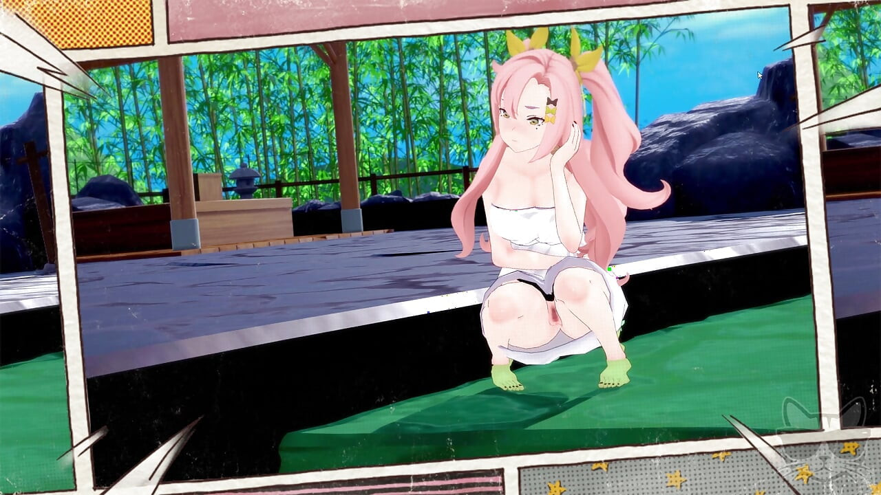 Aether lost in time 1 : Yixuan and Nicole (zenless zone zero) in hot spring !