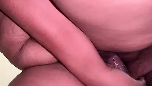 My aunt's stepson son entered my house and fucked me hard