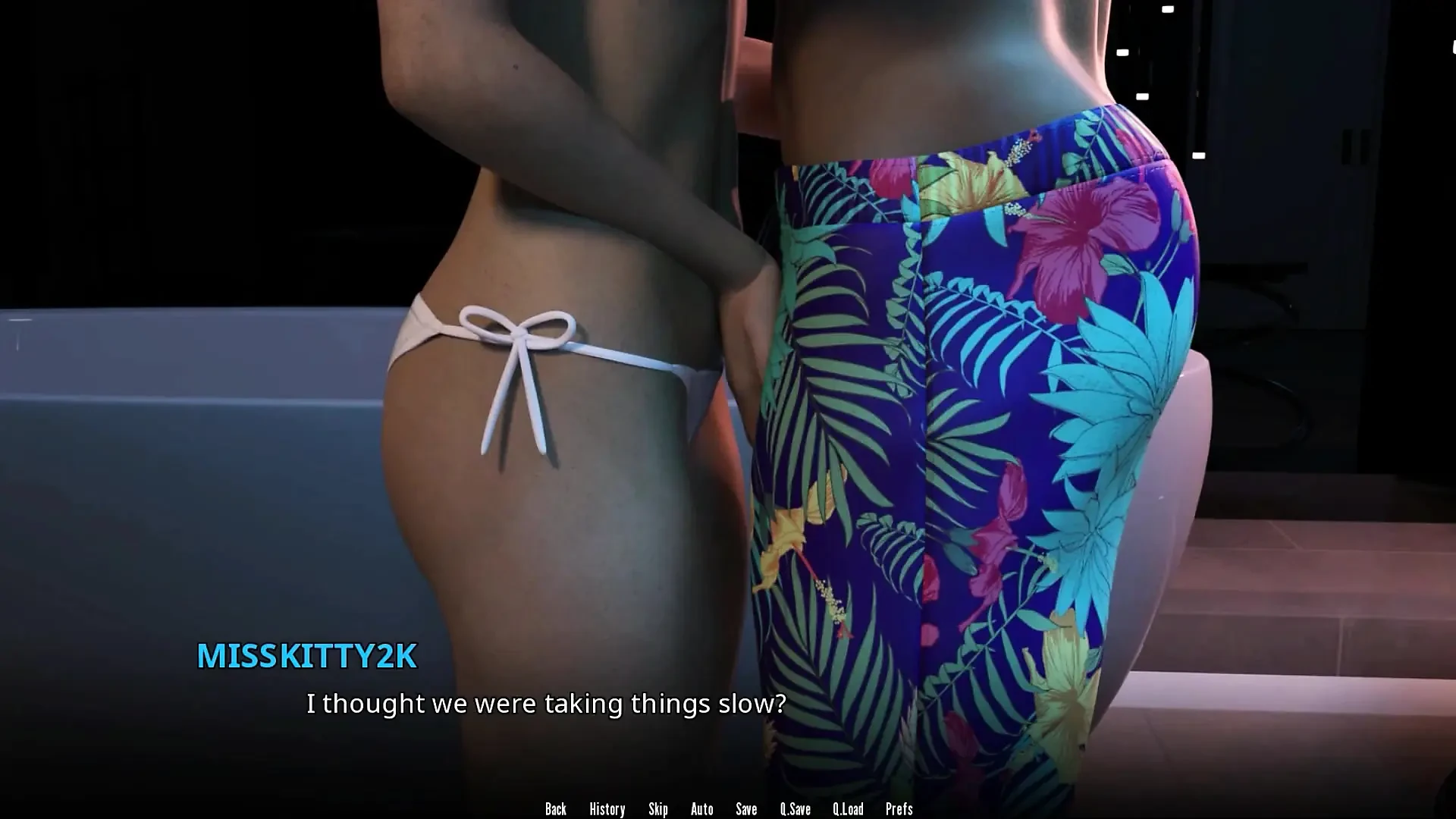 Wvm - Parte 139 - Cuddles in the Hot Tub por Misskitty2k