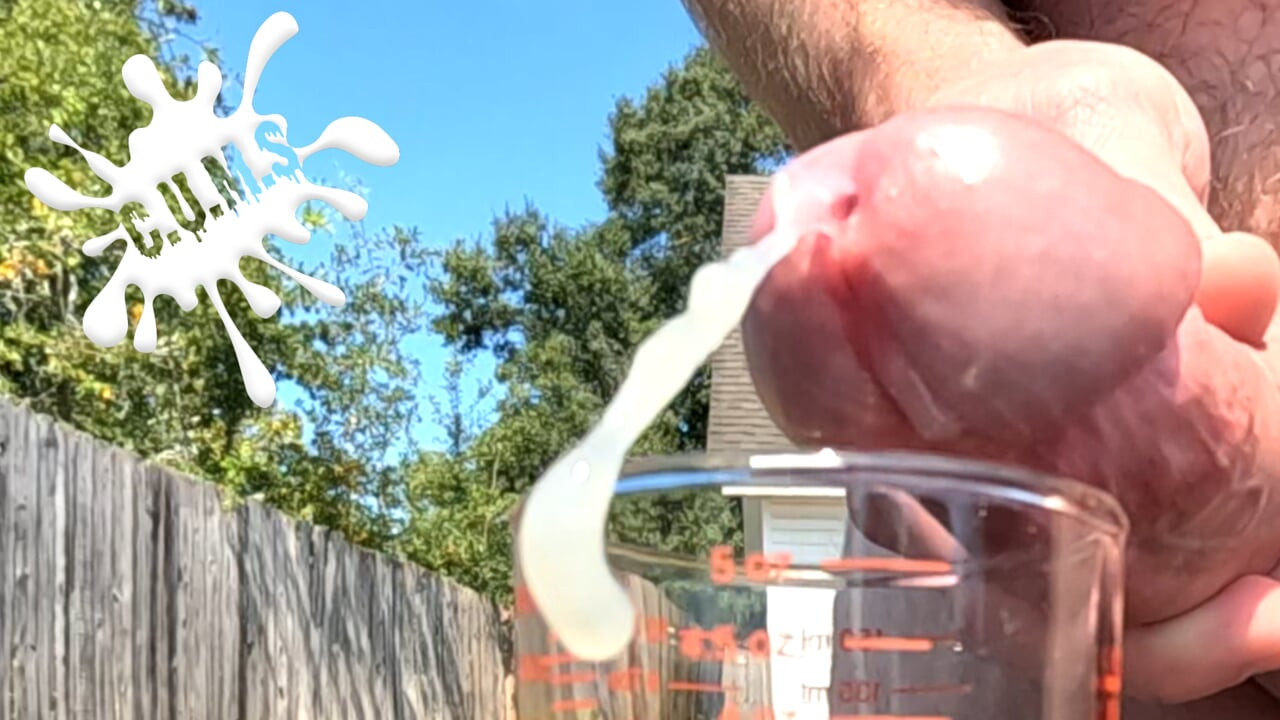 C.U.M.S - Close Up and Motion Slowed - Solo Cumshot #45