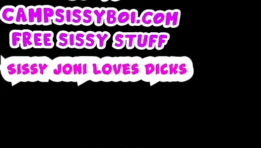 Sissy Joni mit bildunterschriften liebt schwänze