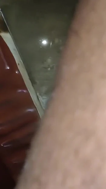 Epic moment from "bathroom piss and cum"