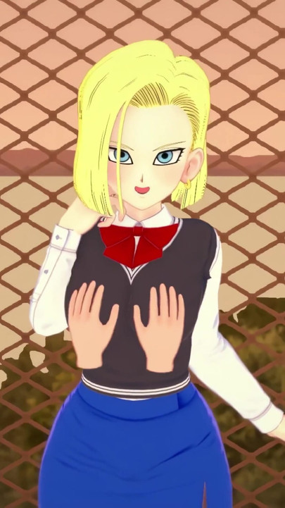 Android 18 går ind på college for at fortsætte med at kneppe Gohan - Dragon Ball zex-serien | Klip 2