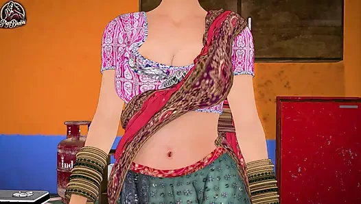 Hintli kadın kayınpederiyle seks yapıyor