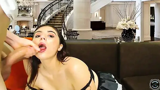 Sweet Colombian sucking cock