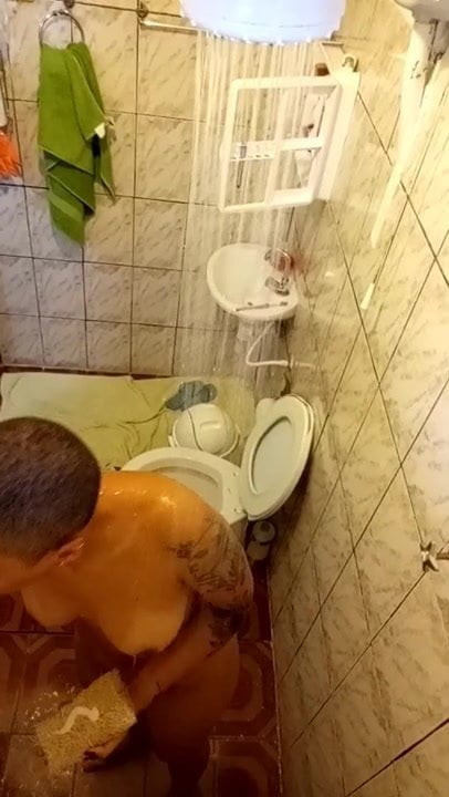Tomando banho