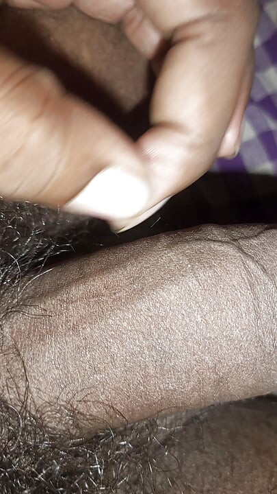 Desi Aunty Licking Cock Masterbation with Condom