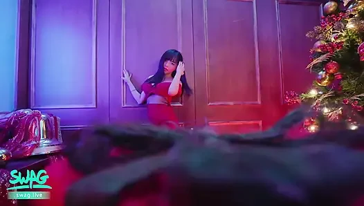 Sexy asiatisches mädchen solo-show