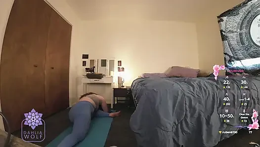 Seksi yoga canlı yayın