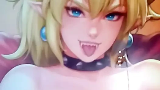 Bowsette boşalma anısına