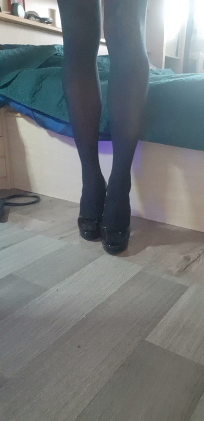 How do you like my legs in black tights