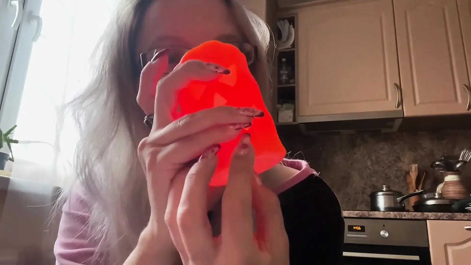 You Are Prettier in Pink - Now Gag Yourself with My Panties and Moan