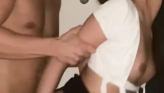 Fucking His Tiny Teen Step Stepsister During a Family Party