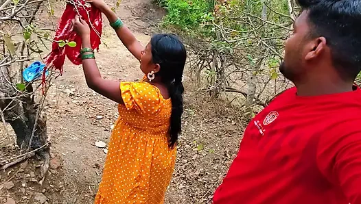 Aaj mer mer sath bahar im freien, badezimmer karne aai thi subah janah jangle mera stimmung ban gaya aaur uski gand mar di - bhabh