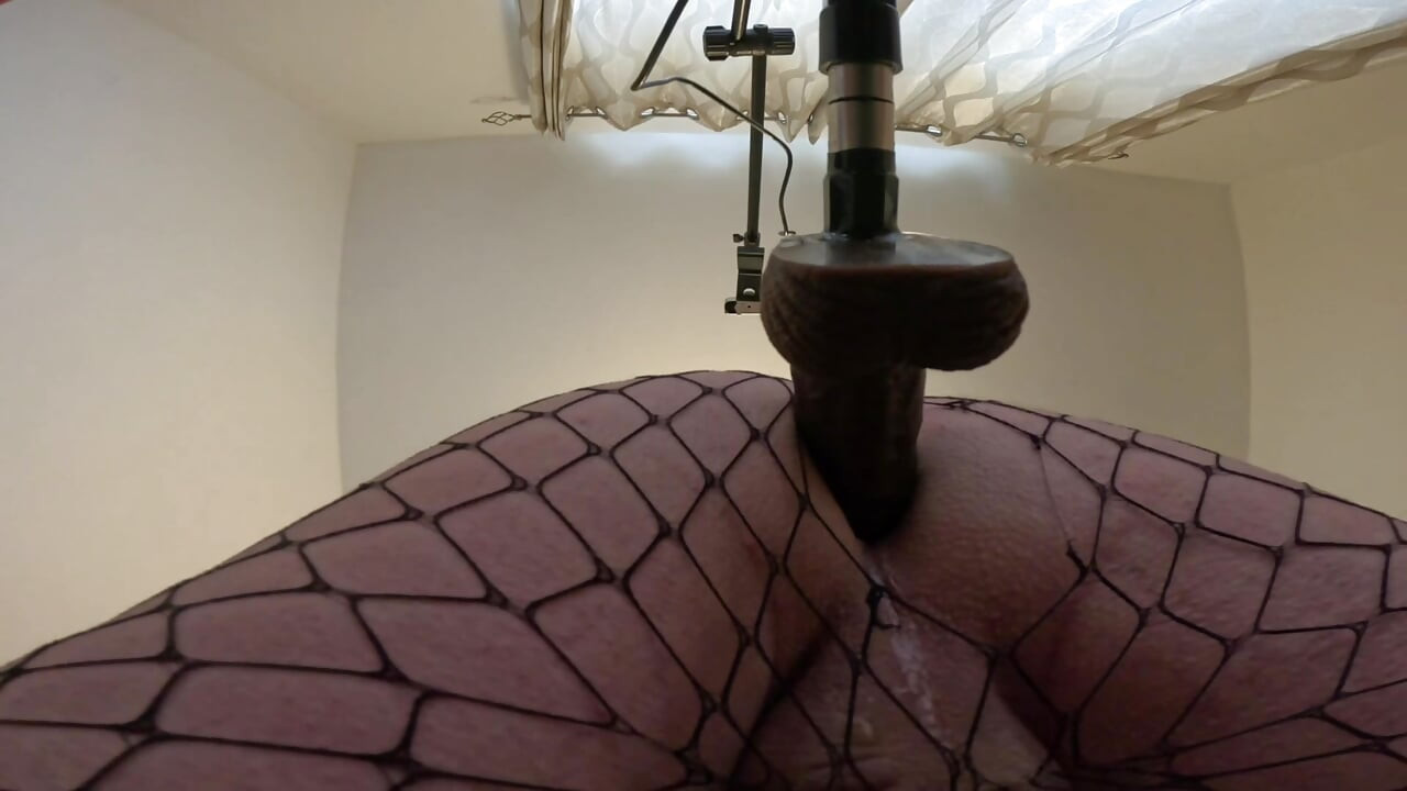Fucked hard in fishnets