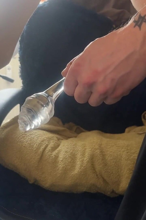 Glasplug in My Ass