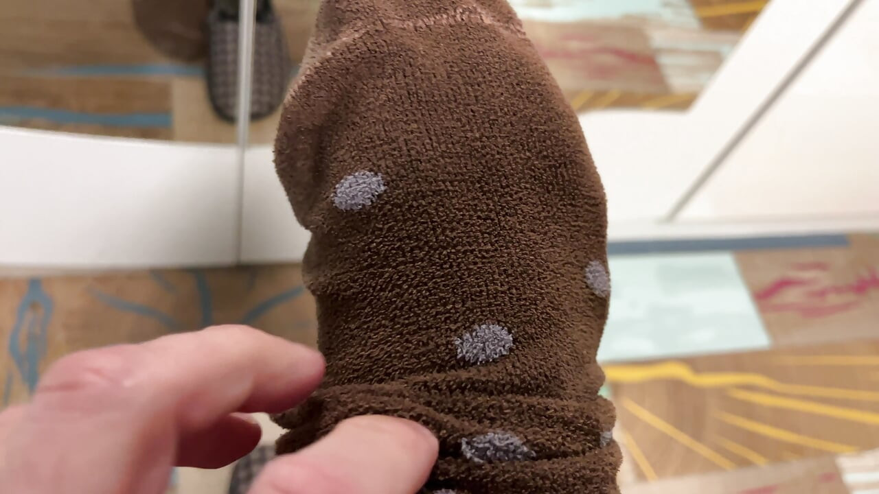 Earl Smile - Hairy Body with Brown Patterned Socks