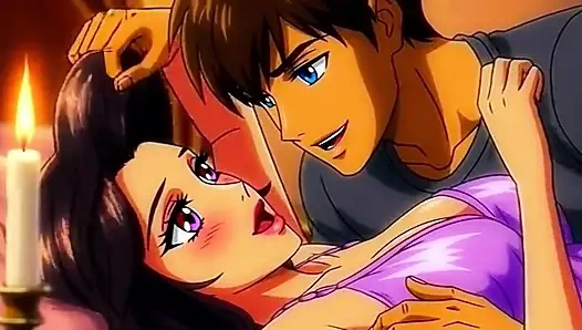 Stepson massage hot stepmom big boobs and end with fucking hard