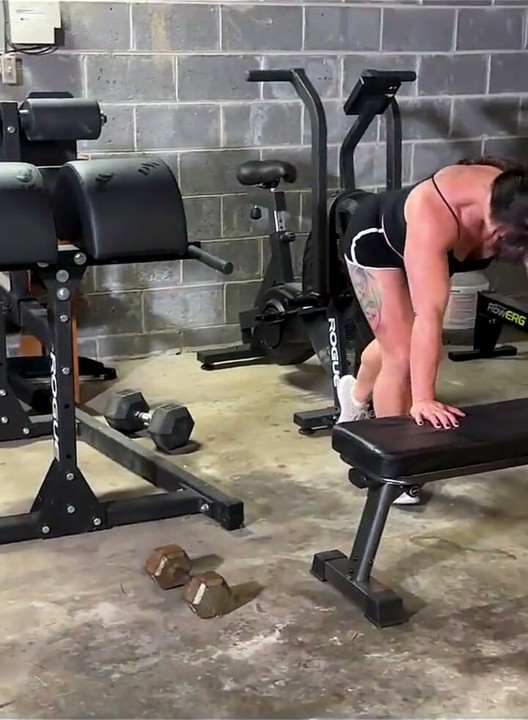 Lesbian Gym Sex with Lora Cross and Ecko Belle