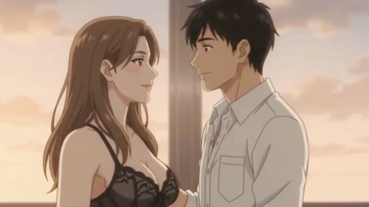 Young teacher Is Way Too Relaxed With Her Adult Student