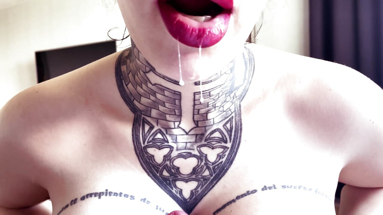 POV MILF FUCKED DEEP IN THE THROAT