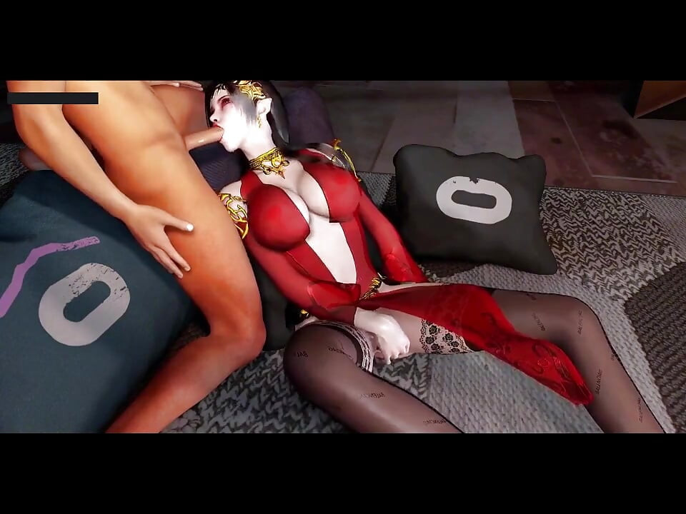 Goddess of Temptation Fire in 3D - 3D Animation Hentai