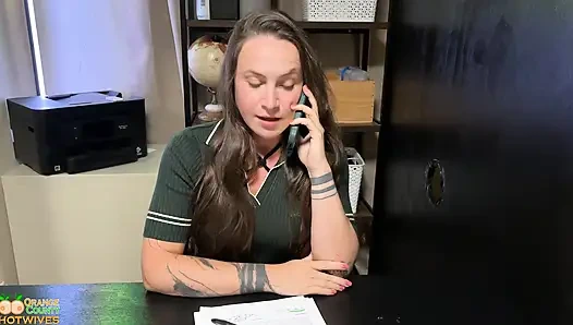 160 OCHW-sekretärin GLory Hole Sasha Gaggary