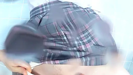 Yirmi yaşındaki Japon derin sikiş sırasında sıkı ıslak amına dölleniyor